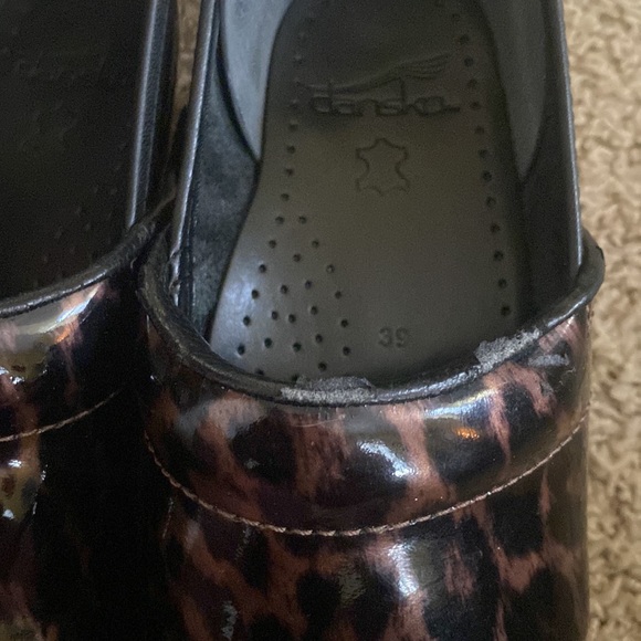 Cheetah print danskos size 39 - Picture 4 of 6